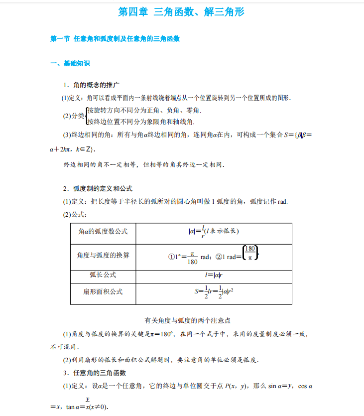 高考数学备考总结，十四大复习考点与题型总结大招清单（详细解析）转给孩子