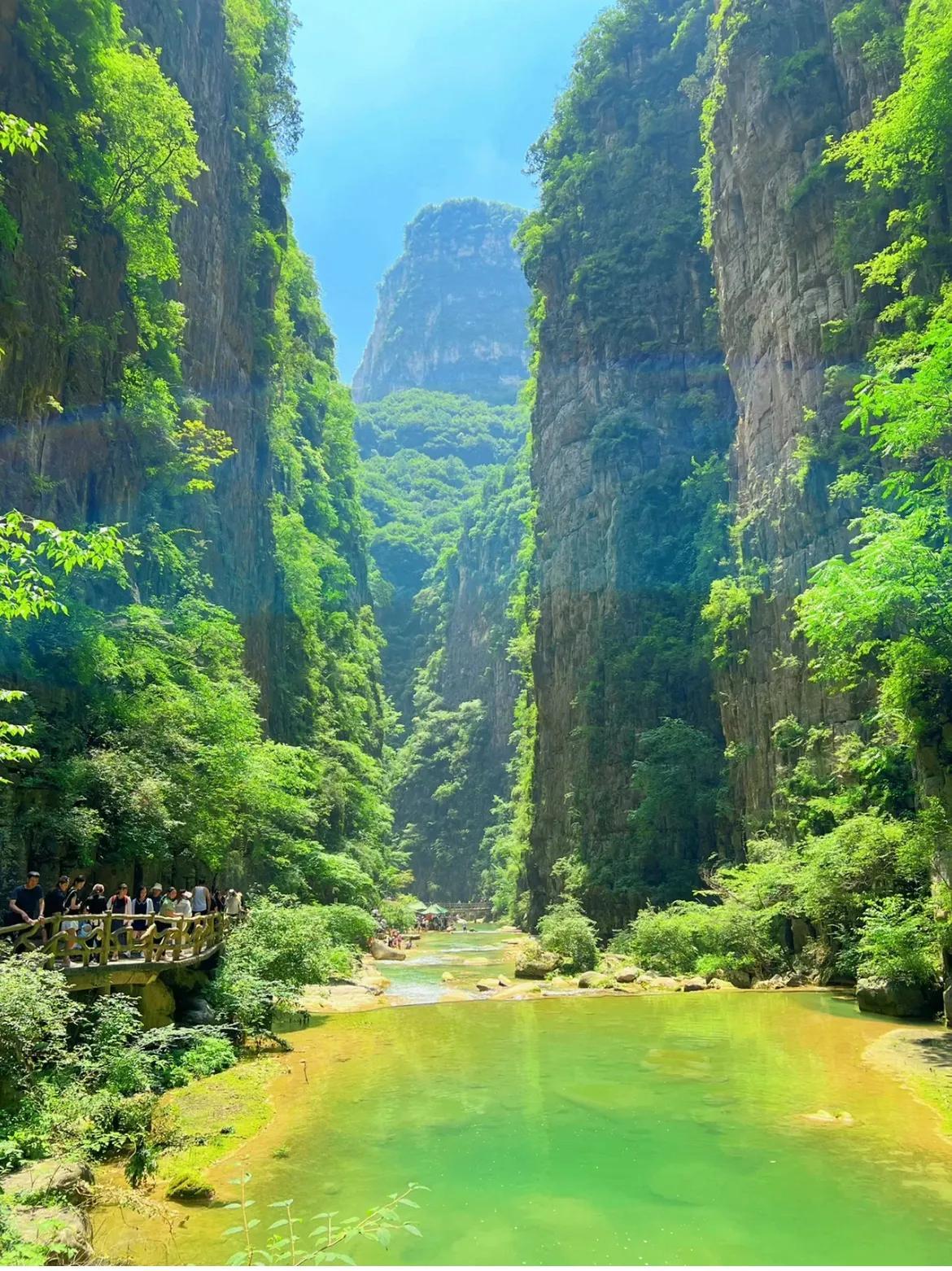 八泉峡景区介绍 千里太行第一峡