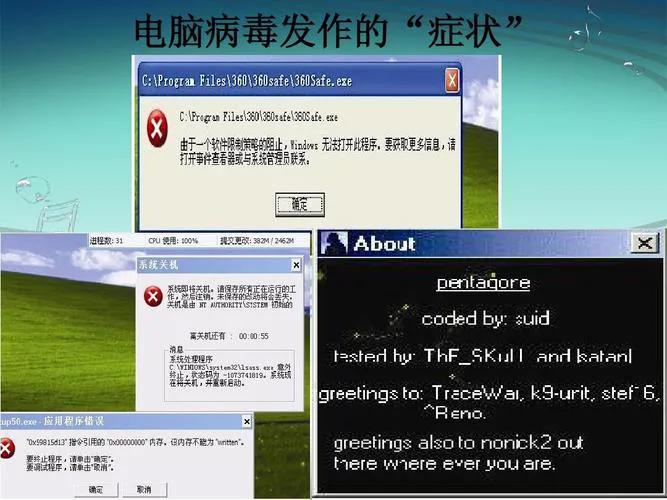 计算机病毒名称有哪些（电脑病毒是malware）